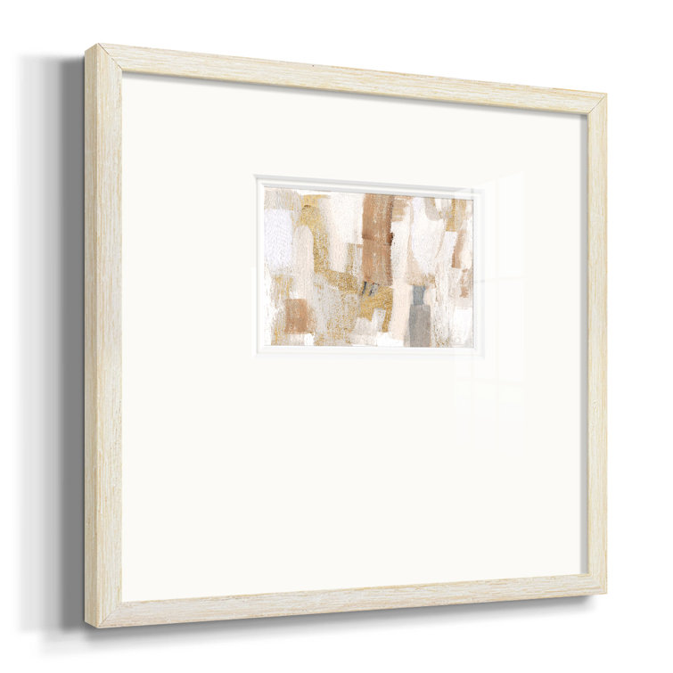 Ivy Bronx Gold Quartz I Framed On Paper Print Wayfair